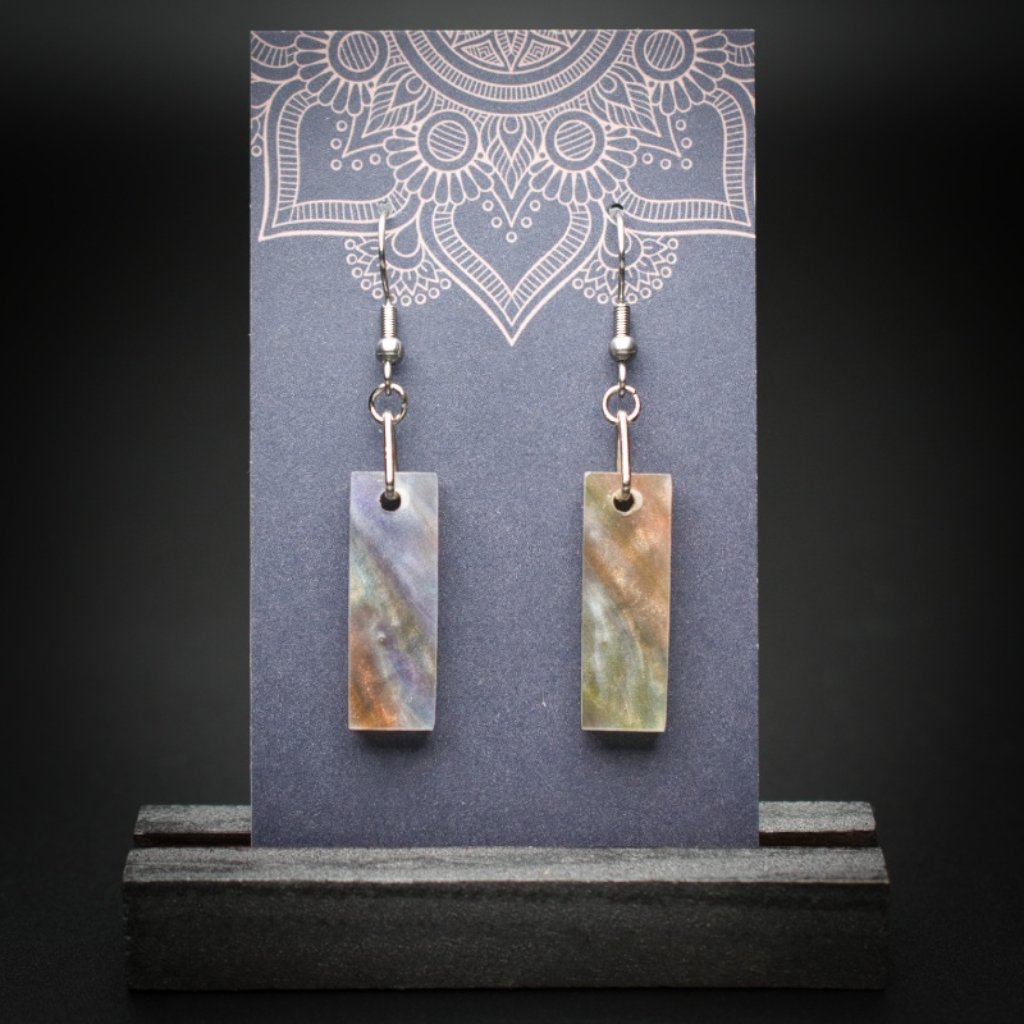 Misty Meadow Small Rectangle Earrings - Choose Your Favorite Pair